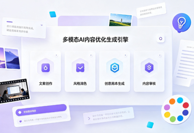 金阊区AI智能内容优化创新 多模态生成技术丰富数字内容创作生态